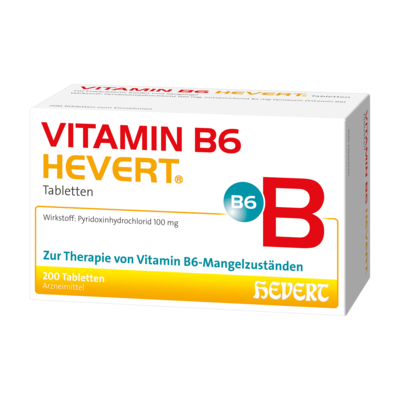 Hevert-Arzneimittel GmbH & Co. KG VITAMIN B6 HEVERT Tabletten 200 St 02567840