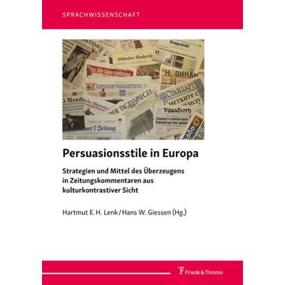 Persuasionsstile in Europa, Taschenbuch von , Frank & Timme, 978-3-7329-0517-1