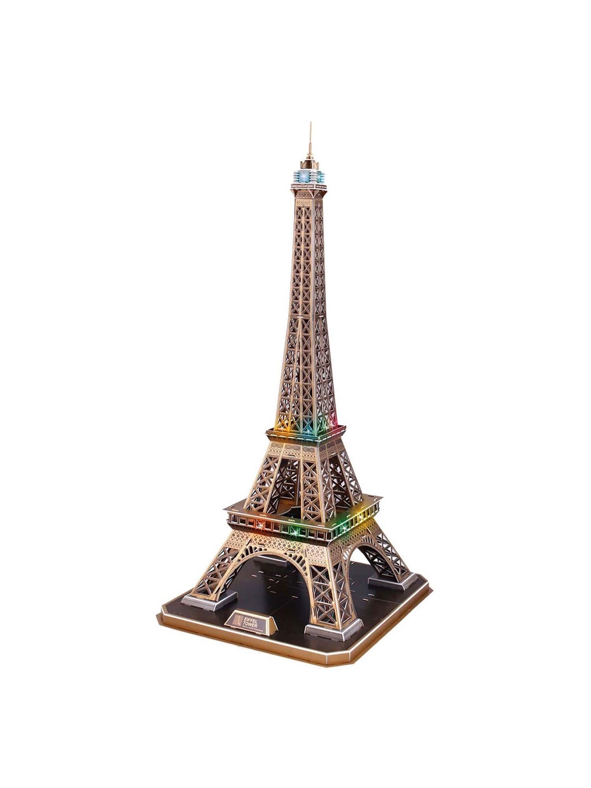 Cubic Fun 3D Puzzle Eiffel Tower with LED Lighting 3D Puzzle