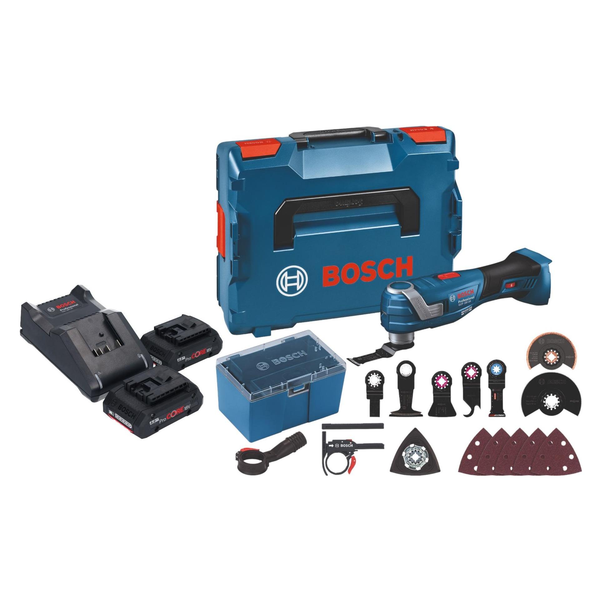 Bosch Professional GOP 18V-34 (Oszillationswerkzeug) (46383544)