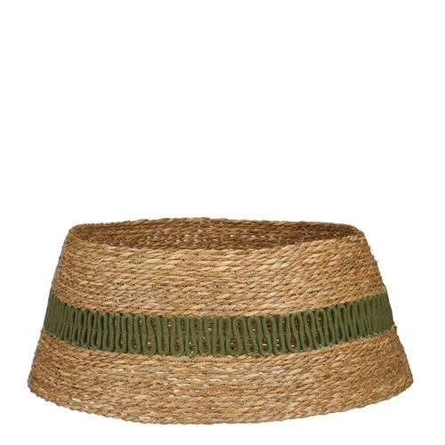Mica Decorations Kerstboomrok groen zeegras