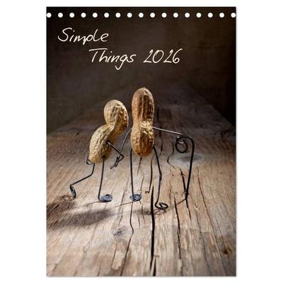 Simple Things 2026 (Tischkalender 2026 DIN A5 hoch), CALVENDO Monatskalender