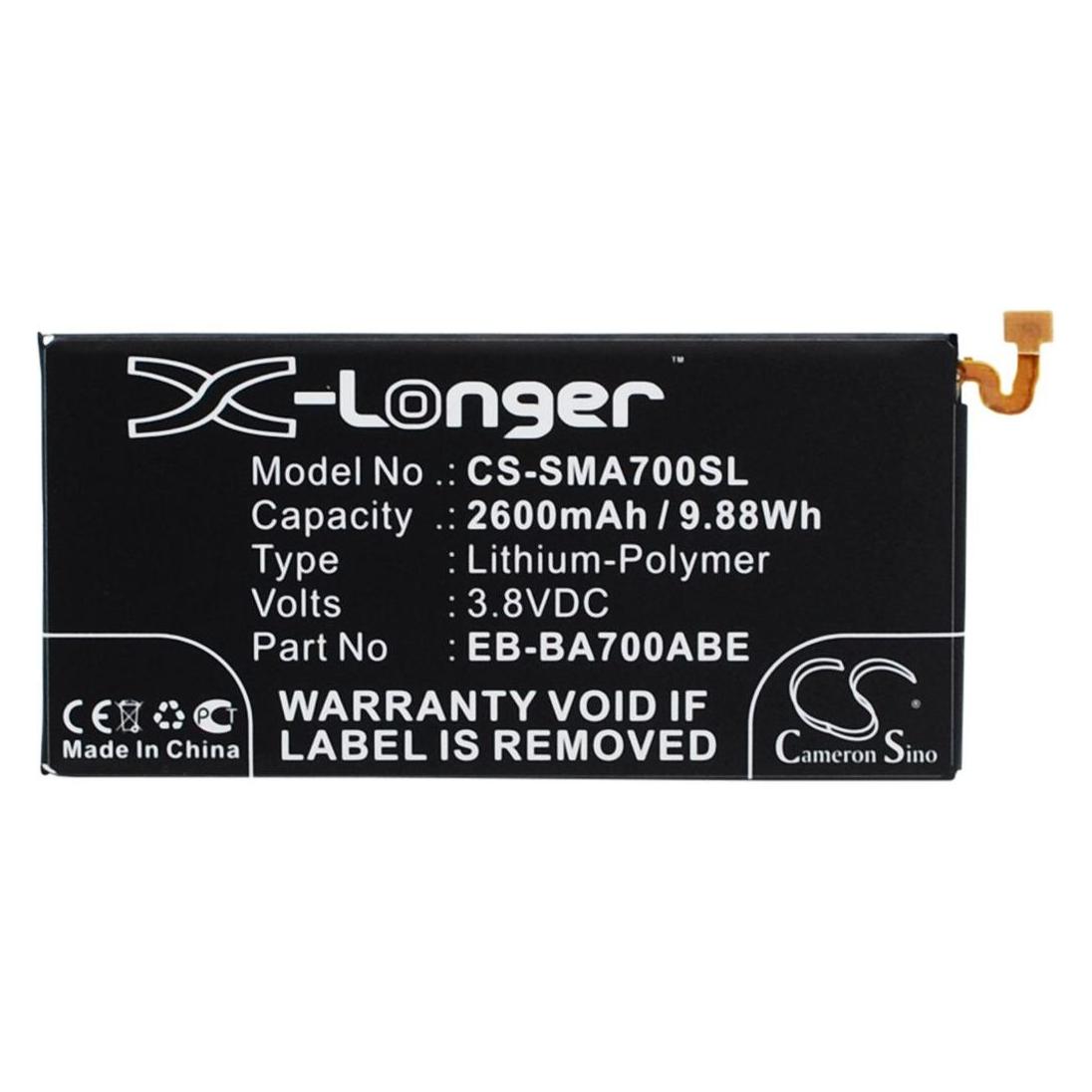 NoName Battery for Samsung Galaxy A7 etc (SMA700SL)