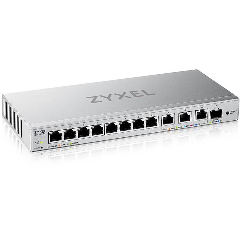 Zyxel XGS1250-12 12-Port Smart Managed MultiGig Switch