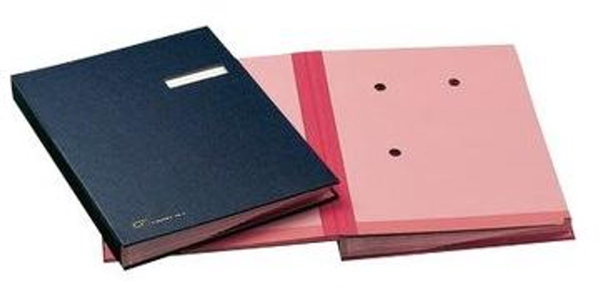 Fraschini Signature Book administratieboek Blauw