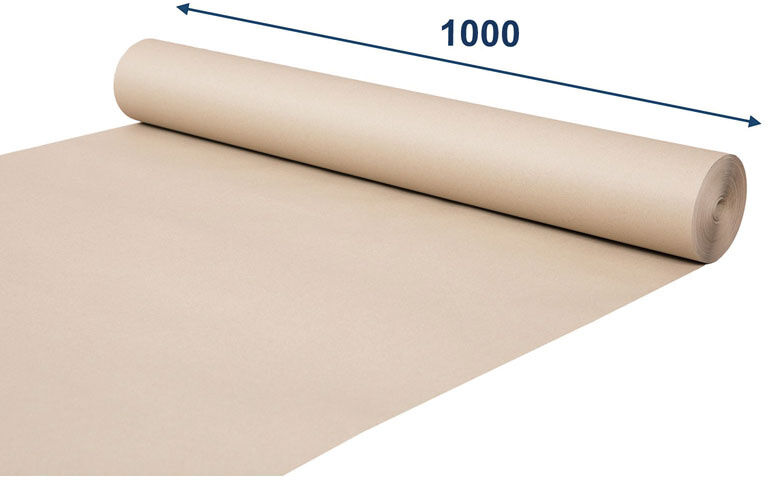 B2B Partner Packpapier Rolle, 1000 mm x 110 m
