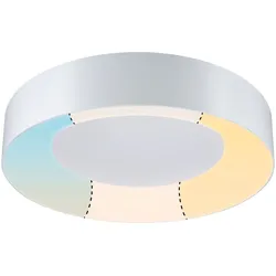 PAULMANN LED-Kunststoffleuchte 25W weiß Casca 789.47 2700-6500K 2200lm Konverter