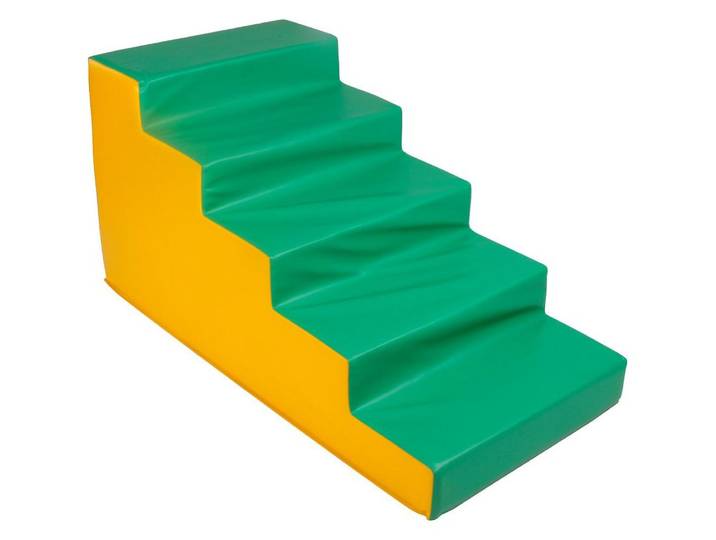 Sport-Thieme Schaumstoffbaustein Treppe Spielbausteine, Hochwertiger Schaumstoffblock
