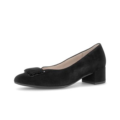 Pumps GABOR "Eleganter Pump", Damen, Gr. 38, schwarz, Schuhe Pumps