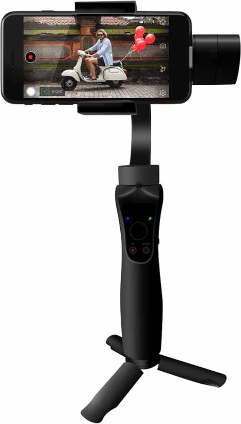 SOOCOO PS3 Tragbarer Gimbal-Stabilisator - Schwarz