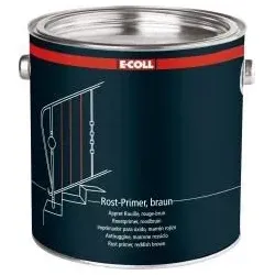 E-COLL Rostprimer 2,5L rotbraun