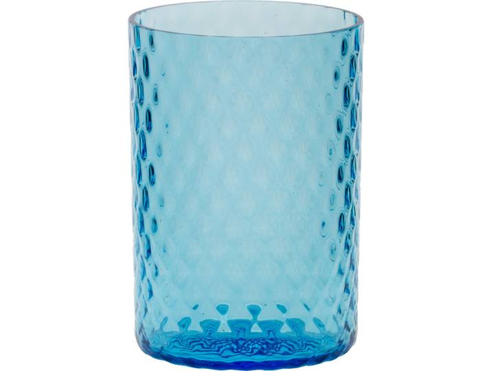 Trinkgläser-Set Zante Blau Glas H 11 cm 0.33 l 6 Stk - Trinkgläser-Set