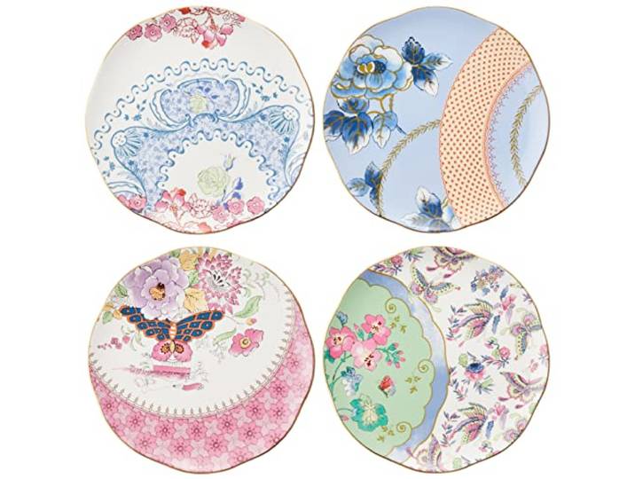 Wedgwood Butterfly Bloom Speiseteller, Keramik, Multi, 20 cm