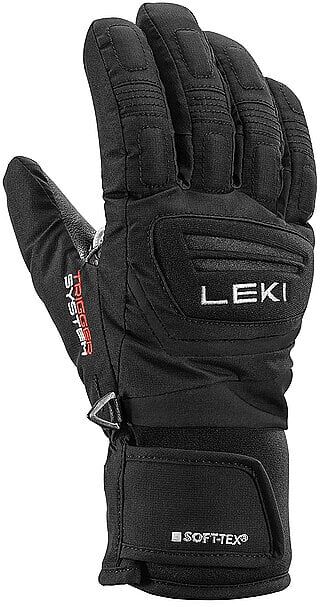 LEKI Kinder Skihandschuhe Griffin 3D schwarz   6 B