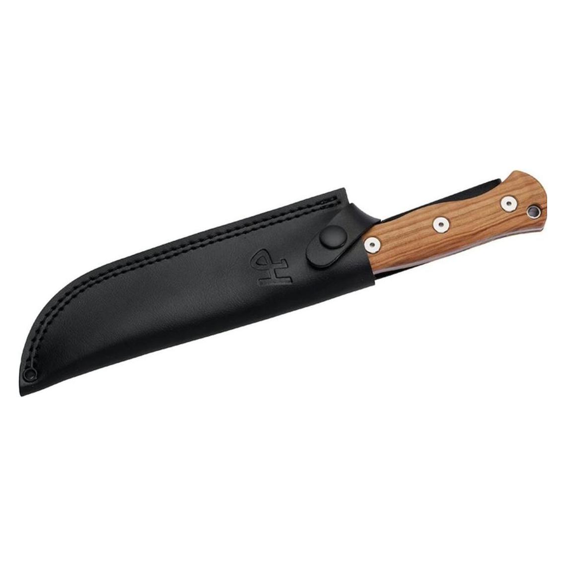 Herbertz Outdoor- und Survivalmesser D2, Olivenholz (16.50 cm) (10001072)