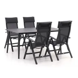 Bellagio Lugo/Sora 160 cm Gartenmöbel-Set 5-teilig