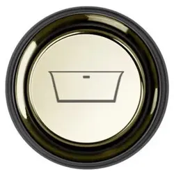 Gessi Venti20 Bedientaste-Abdeckung Wanne, SP03296710, Farbe: Messing PVD