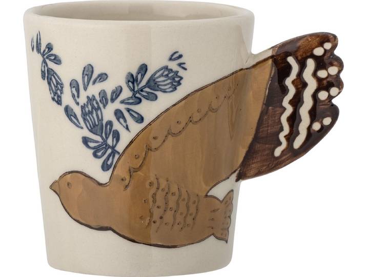 Bloomingville - Hezha-Beker - Beige - Aardewerk