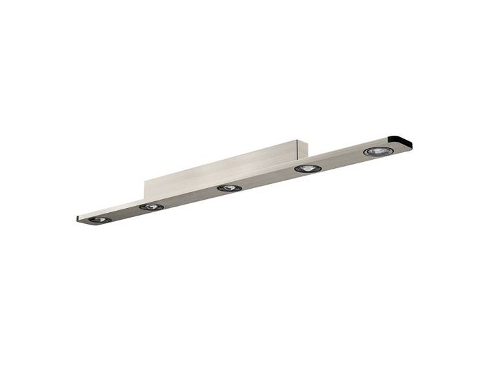 Evotec LED Deckenlampe Light Wave, alu / grau / zink, für Wohn- / Esszimmer, Aluminium, Modern, LED Deckenleuchte