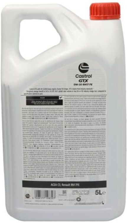 Motoröl CASTROL 160A10 GTX 0W20 5L
