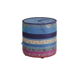 bassetti by SCHRÖNO Pouf  Tinetto ¦ blau ¦ Maße (cm): H: 44  Ø: 43.0