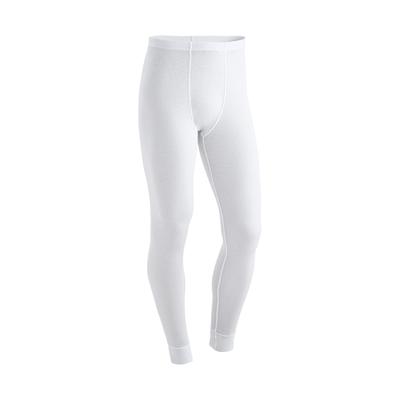Shirt & Hose MAIER SPORTS "Adrian", Herren, Gr. M, weiß, 100% Polyester, KOB Set-Artikel, Herren Ski-Wäsche-Set, Funktionswäsche, Lange Unterhose + Unterhemd