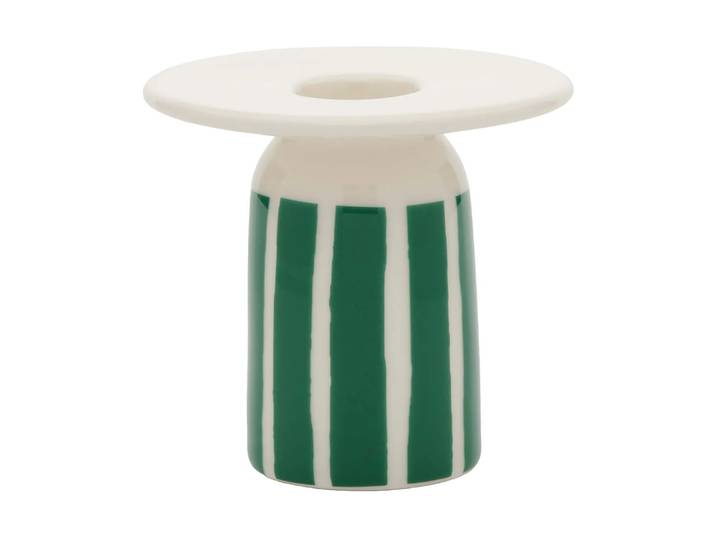 Marimekko Piccolo bougeoir White-green, 8 cm