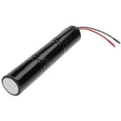 Saft Notbeleuchtungs-Akku L1x3 VNT D mit Kabel 10cm mit offener Litze 3,6V, 4000mAh (1 Stk., 4500 mAh), Batterien + Akkus
