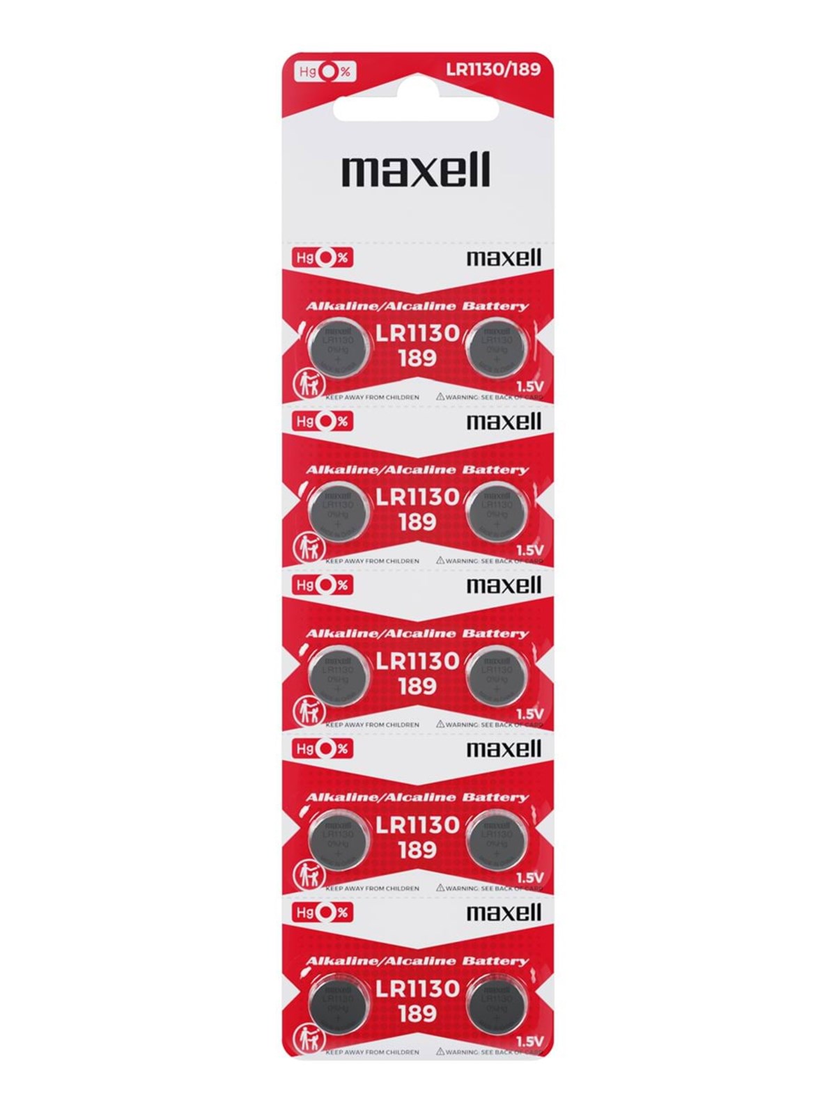 Maxell LR1130 - 10-pack
