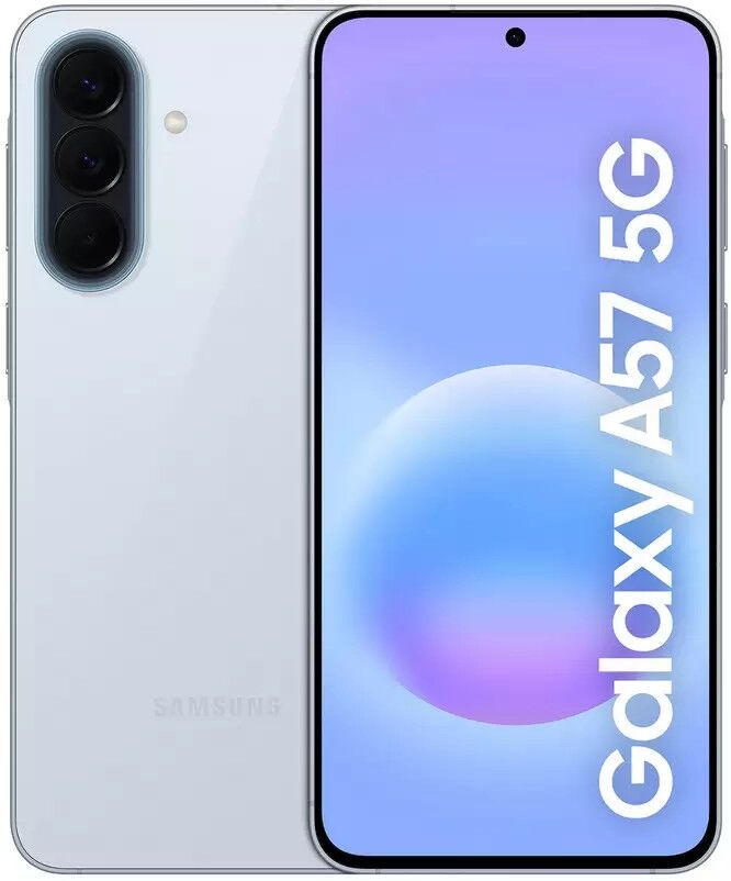 SAMSUNG Galaxy A57 5G 8GB RAM 128GB - Awesome Icyblue