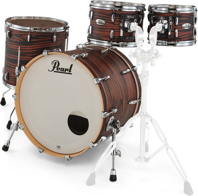 "Pearl Professional 22"" 4-pc Set #883 Matte Mocha Swirl"