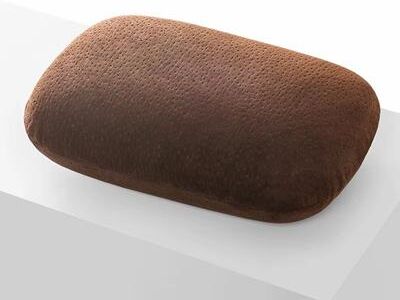 Inspired Finds Memory Foam Travel Neck Pillow Ergonomic, Slow Rebound For Cervical Support & Restful Sleep velvet(coffee) 13.39 9.45 In