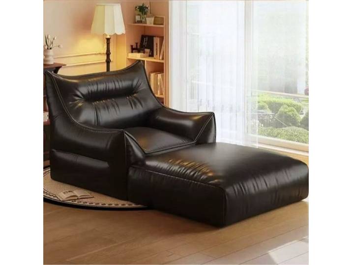 Canapé paresseux de salon, canapé géant moderne de luxe, canapé esthétique relaxant multifonctionnel pliable, mobilier de maison
