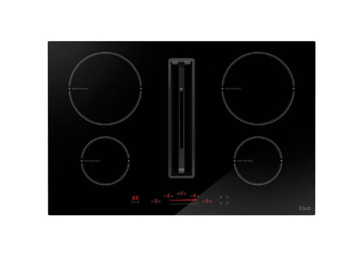 HTech Kochfeld mit Dunstabzug HTX94900, Touch Control, Boost-Funktion, 80cm