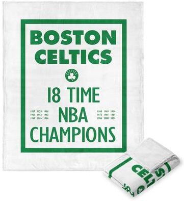 NBA Boston Celtics 2024 NBAMC Lucky Silk Touch Throw Blanket