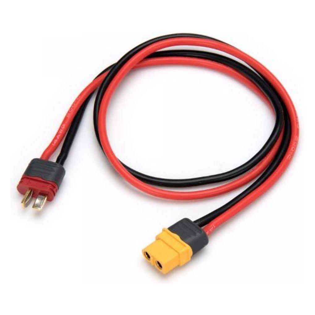Dynomax Laddkabel T-Plug Hane till XT60 14AWG 500mm (Laddk_T_XT60)