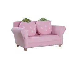 HOMCOM Kindersofa Kindersessel Sofa Couch Kinder Stuhl Kinderzimmer Softsofa Doppelsofa Einzelsofa