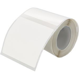 Niimbot Thermoetiketten weiß, rund, 50 x 50mm, 150 Stück, Thermodirekt