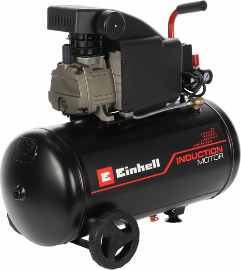 Einhell TE-AC 270/50/10 - Elektrischer Kompressor mit Wagen - Motor 2.5 PS - 50 Liter