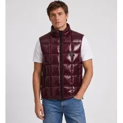 A|X Armani Exchange für Herren. XM003475AF23755U6004 Kastanienbraune weiche Daunenweste (M), Lässig, Polyamid