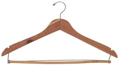 Household Essentials Cedar Fresh Cedar Coat Hangers, 4-Pack
