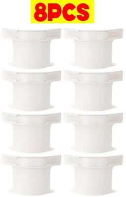 Inspire Select Invisible Bed Sheet Fastener Clips Non Slip Bed Sheet Holder Straps For Mattress Covers, Quilts & Bedding Stay In Place white 8 Pcs