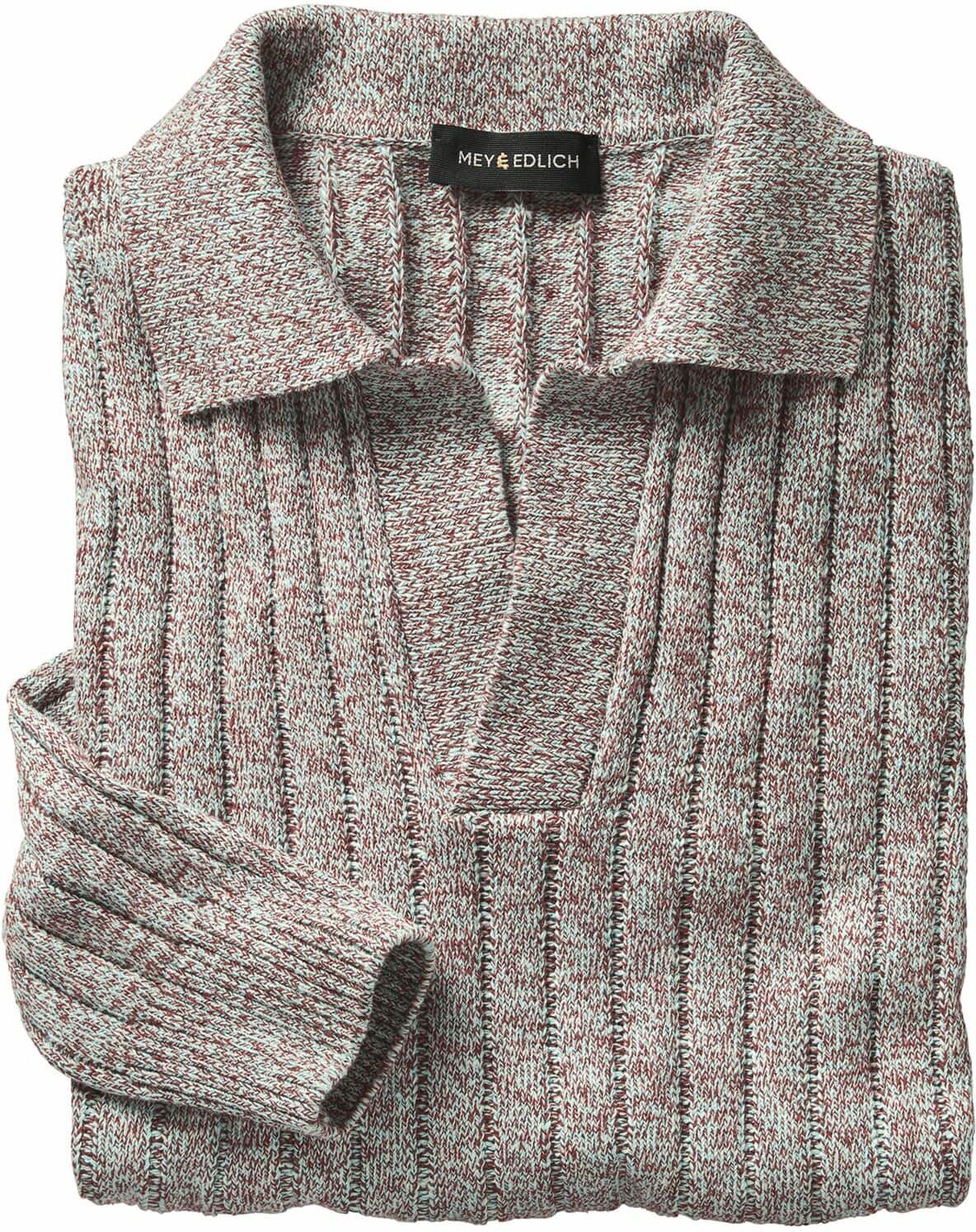 Mey & Edlich Tricolor-Polo Braun 54