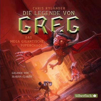Die Legende von Greg 2: Das mega gigantische Superchaos - Chris Rylander, Audio, 9783844924787