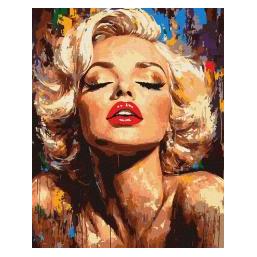 Ideyka Malen nach Zahlen - Schillernde Monroe 40x50 (69976091)