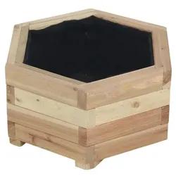 Hardin 1fachgut Sechseckiges Hochbeet, ca. 46 x 40 x 22cm