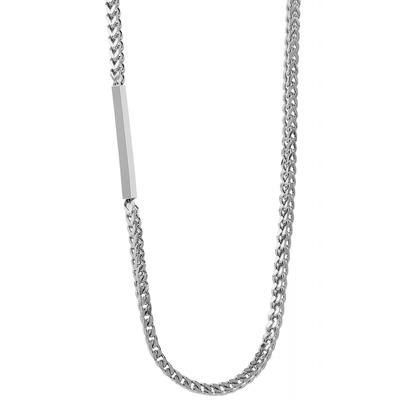 Kette ohne Anhänger ADELIA´S "Unisex Edelstahl Halskette" Gr. 70, silber, Halsketten, Damen, 70, Edelstahl