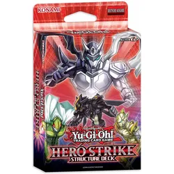 Konami Sammelkarten Yu-Gi-Oh! Structure Deck: Hero Strike (Deutsch, Booster Pack)