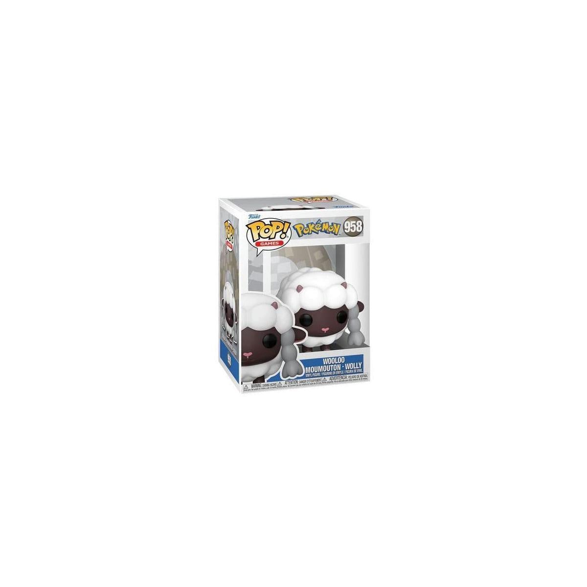 Funko Pop! Vinyl figuur Pokémon Wooloo Moumouton Wooly 958
