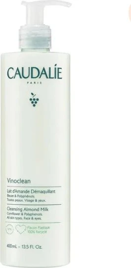 Caudalie Vinoclean Mandel Reinigungsmilch (Make-Up Entferner, Reinigungsmilch, 400 ml) (71199566)